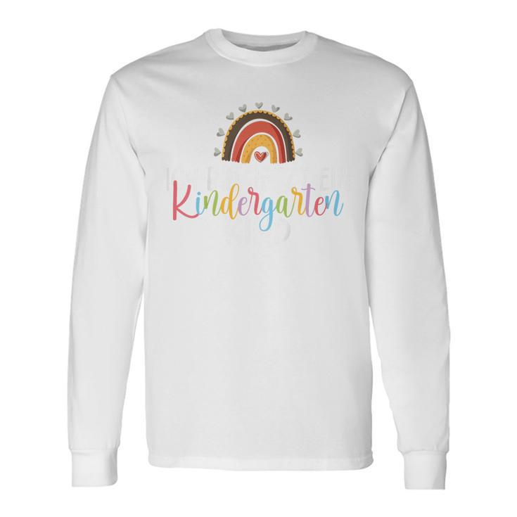 Children's Beginners Beginn Start Endlich Kindergarten Kindergarten Kindergarten Kind 80 Langarmshirts Geschenkideen