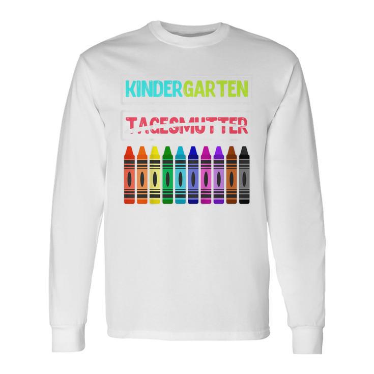 Children's Hello Kindergarten Tschüss Hello Kindergarten Langarmshirts Geschenkideen