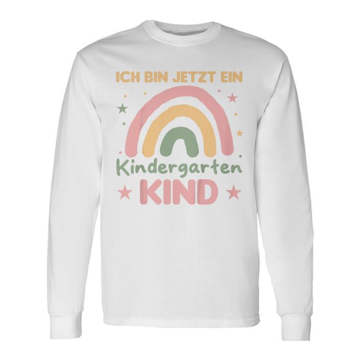 Children's Ich Bin Jetzt Ein Kindergartenkind German Langu Langarmshirts Geschenkideen