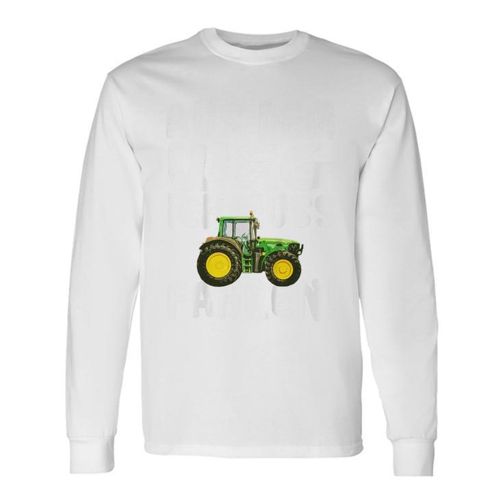 Children's Ich Muss Traktor Fahren For Boys Langarmshirts Geschenkideen