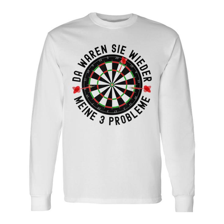 Da Waren Sie Wieder Meine 3 Probleme Dart Darter Gray Langarmshirts Geschenkideen