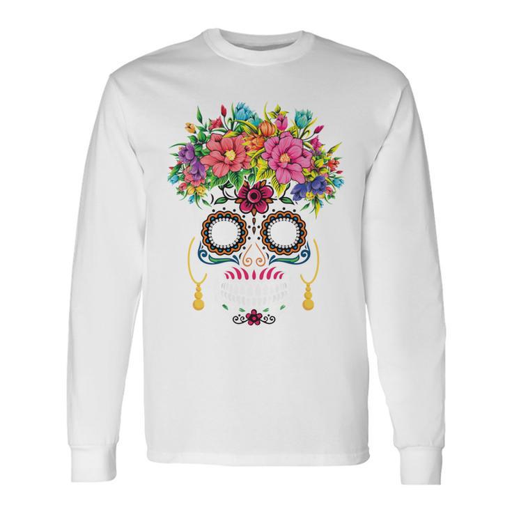 Dia De Los Muertos Costume Replacement Fancy Dress Costume Carnival Langarmshirts Geschenkideen