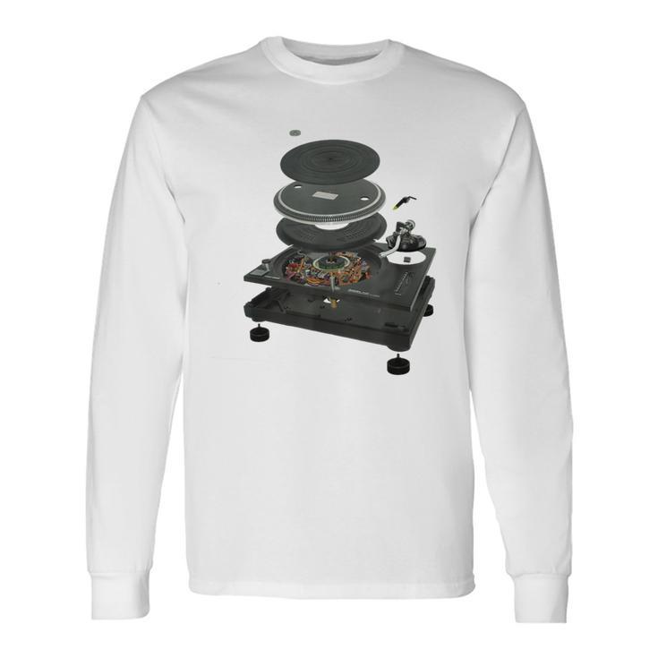 Dj Turntable 1210 Mk2 Langarmshirts Geschenkideen