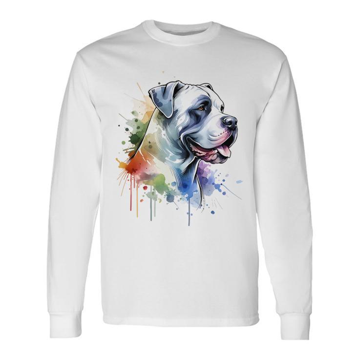 Dogo Argentino Langarmshirts Geschenkideen