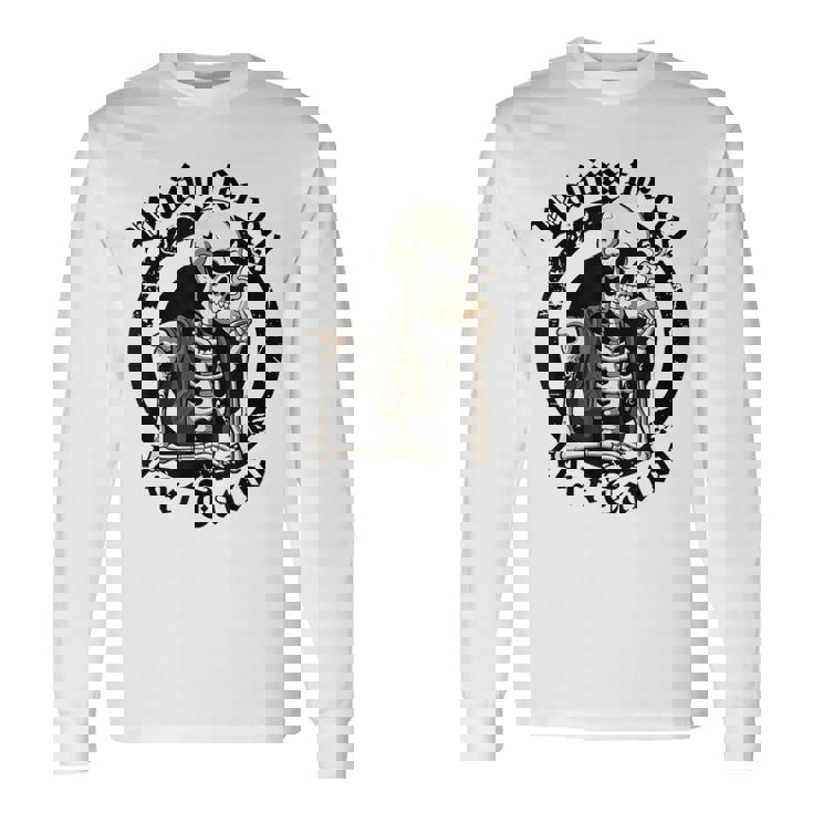 Esperando A Mis Próximos Tatuadores Tatuador Adictos Al Tatuaje Camiseta de manga larga
