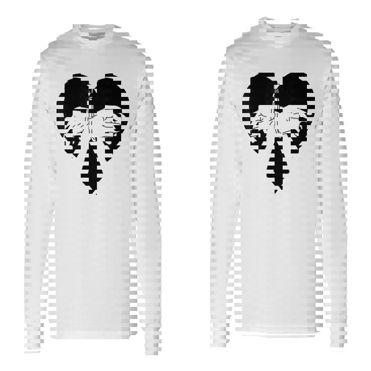 Esposas Corazón Bdsm Bondage Camiseta de manga larga Ideas de regalos