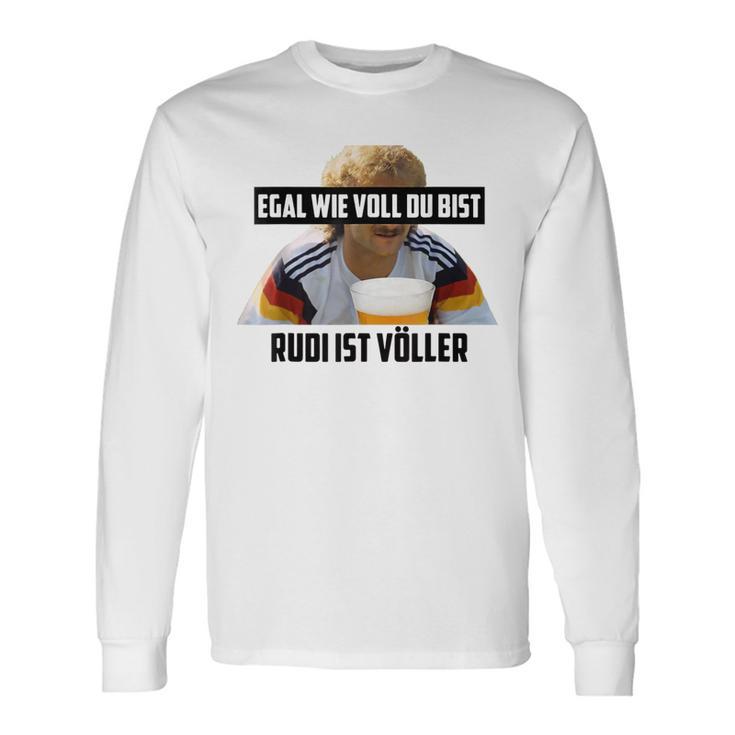 Egal Wieoll Du Bist Rudi Istolller Gray Langarmshirts Geschenkideen