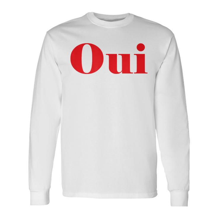 Oui France Paris Langarmshirts Geschenkideen