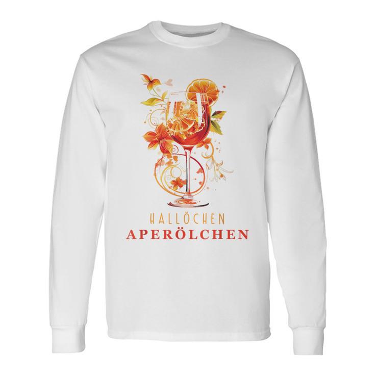 Hallöchen Aperölchen Outfit Summer Party Cocktail Spritz Langarmshirts Geschenkideen