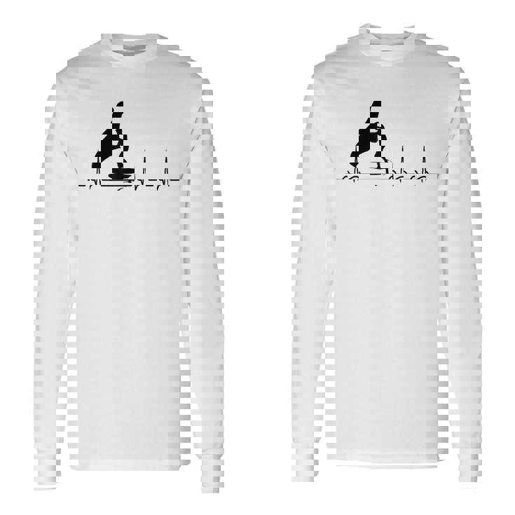 Hydrofoil Wingfoil Kite Foil Wing Surf Heartbeat Kitesurf Maglietta a maniche lunghe