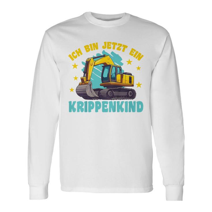 Kinder Ich Bin Jetzt Ein Krippenkind Langarmshirts Geschenkideen