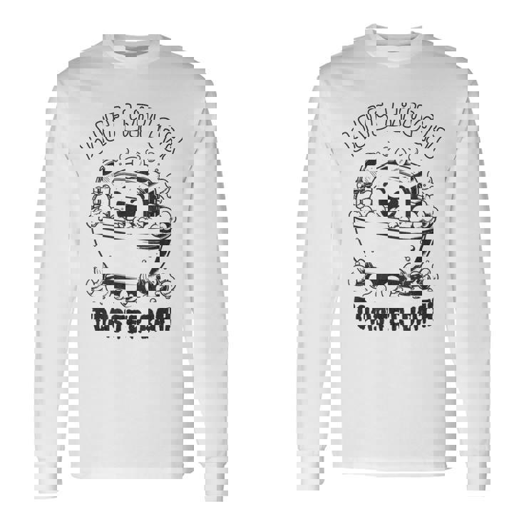 Live Laugh Toaster Bath Vintage Toaster Long Sleeve T-Shirt