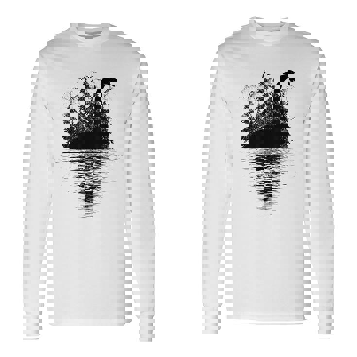 Mostro Di Loch Ness Bambini Giovani Criptozoologia Nessie Maglietta a maniche lunghe Ideas de regalos