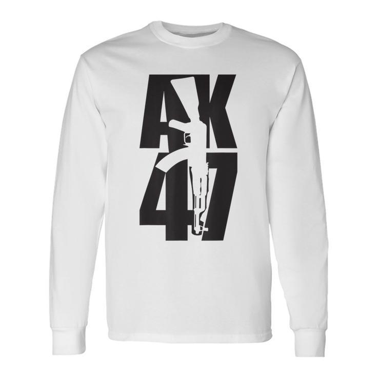 Original Ak47 Kalashnikov Ak-47 Gun Soviet Rifle Langarmshirts Geschenkideen