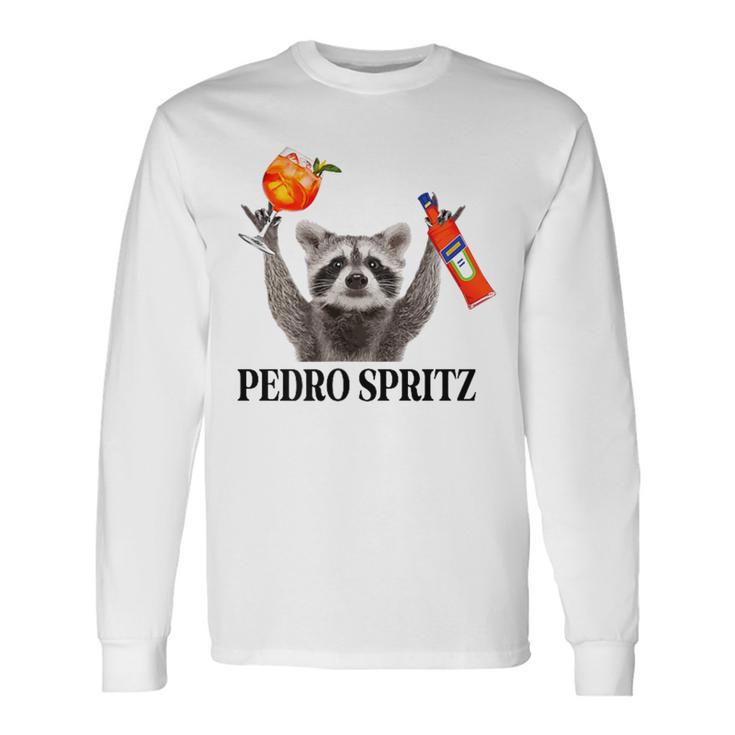 Pedro Spritz X Racoon Aperölchen Spritz Ultras New Langarmshirts Geschenkideen