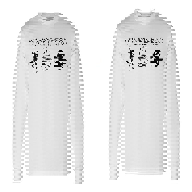 Polo Dance Semplice Persona Danzaestito Fitness Regalo Maglietta a maniche lunghe