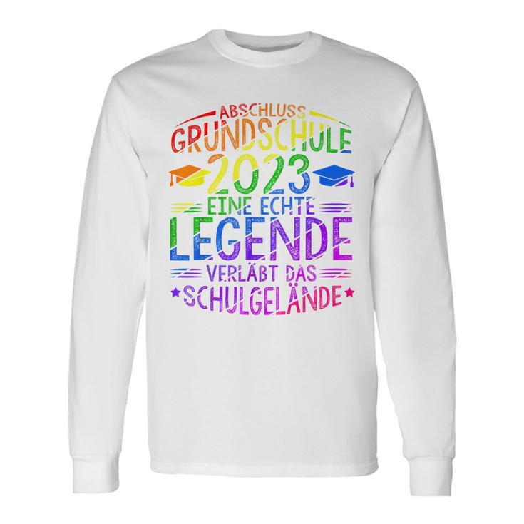 Primary School Legendeerlässt Schulgelände Gbschluss 2023 S Langarmshirts Geschenkideen