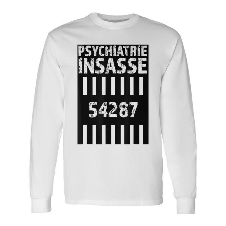 Psychiatrie Insasse 54287 Kostüm Knast Gefängnis Langarmshirts Geschenkideen