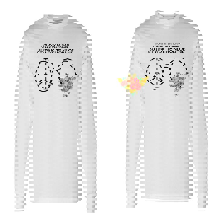 Puoi Dire Che Sono Un Sognatore Ma Non Sono L'unico Abbigliamento Maglietta a maniche lunghe
