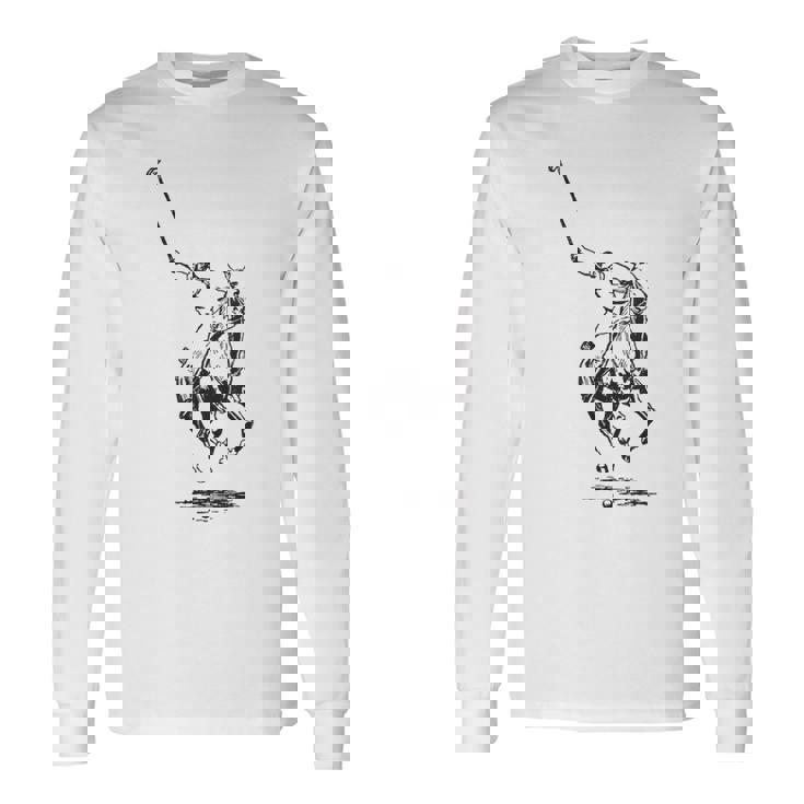 Recreacional Equitación Caballo Polo Equitación Caballo Caballo Camiseta de manga larga