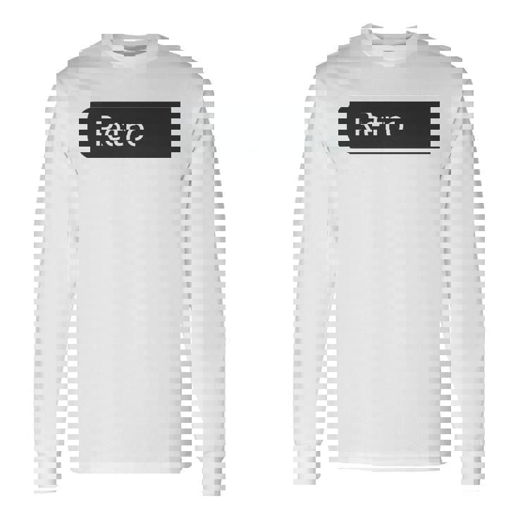 Staff Indietro Nero Adulto Uniforme Testo Bianco Maglietta a maniche lunghe Ideas de regalos