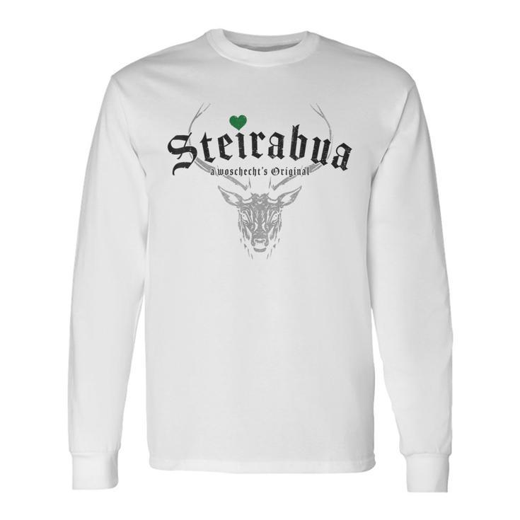 Steirabua A Wozechts Original Steirisch Steiermark Langarmshirts Geschenkideen