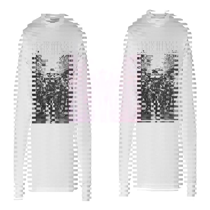 Straight Outta Maga Trump 2024 Long Sleeve T-Shirt