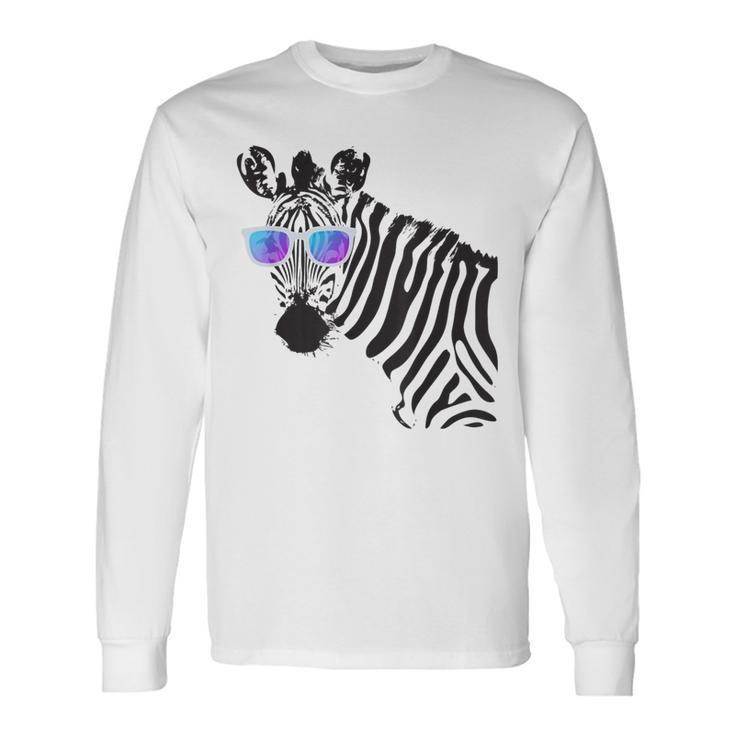 Sunglasses Zebra Hipster Zebra Langarmshirts Geschenkideen