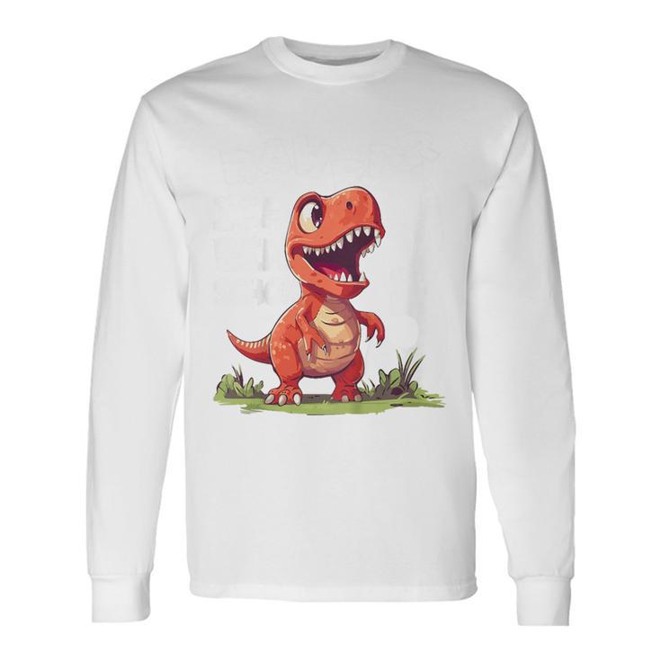 T-Rex 3Rd Birthday Dinosaur Ich Bin Schon 3 Jahre Alt Langarmshirts Geschenkideen