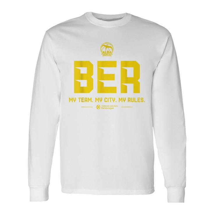 Teams Alba Berlin Dark Blue Camiseta de manga larga