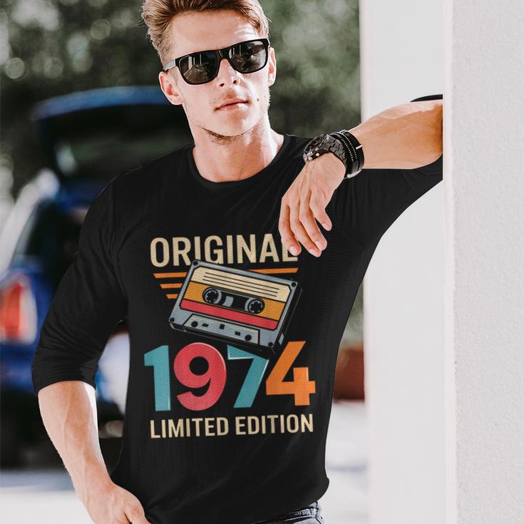 50 Geburtstag Mann Frau 50 Jahre 1974 Deko Lustig Geschenk Langarmshirts Geschenke für Ihn