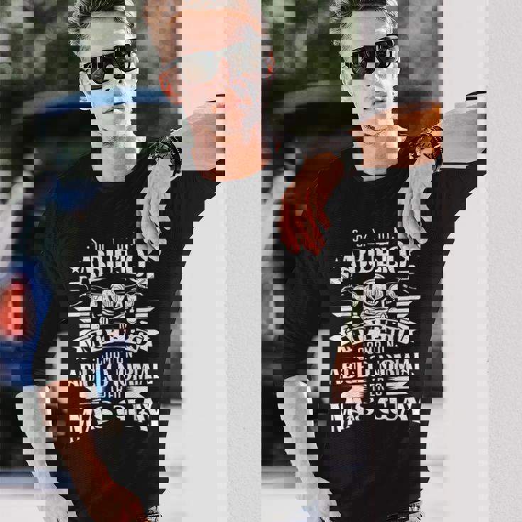 Abuelo Motero Regalo Día Del Abuelo Camiseta de manga larga Regalos para él