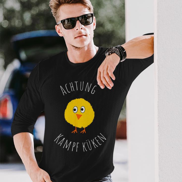 Achtungor Dem Kampfchen Langarmshirts Geschenke für Ihn