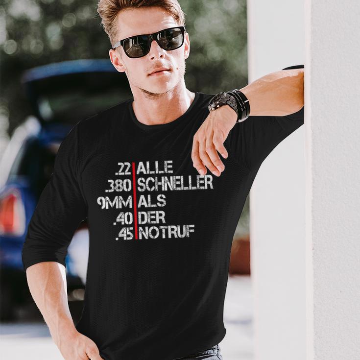 Alle Schneller Als Der Emergency Call Sports Shooting Sports Shooter Langarmshirts Geschenke für Ihn