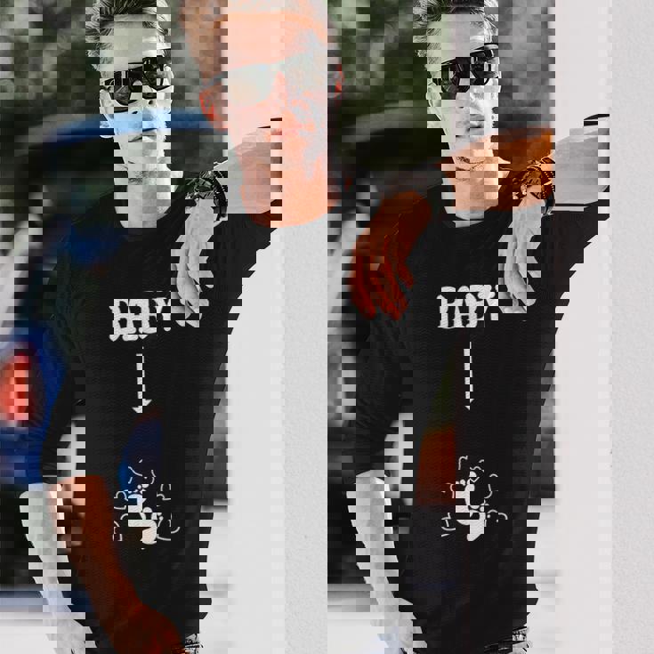 Grossesse Uni T Shirt Manche Longue Grossesse T-shirt De Grossesse