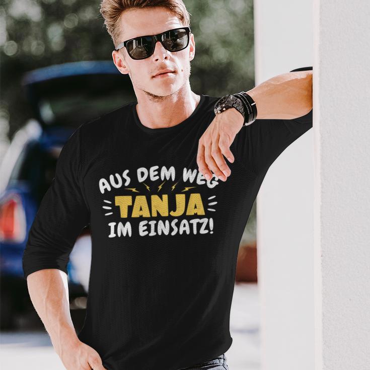 Aus Dem Weg Tanja Im Einsatz Langarmshirts Geschenke für Ihn