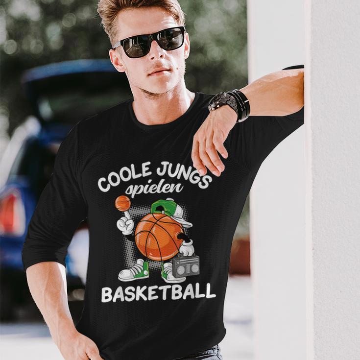 Basketball Boy's S Langarmshirts Geschenke für Ihn