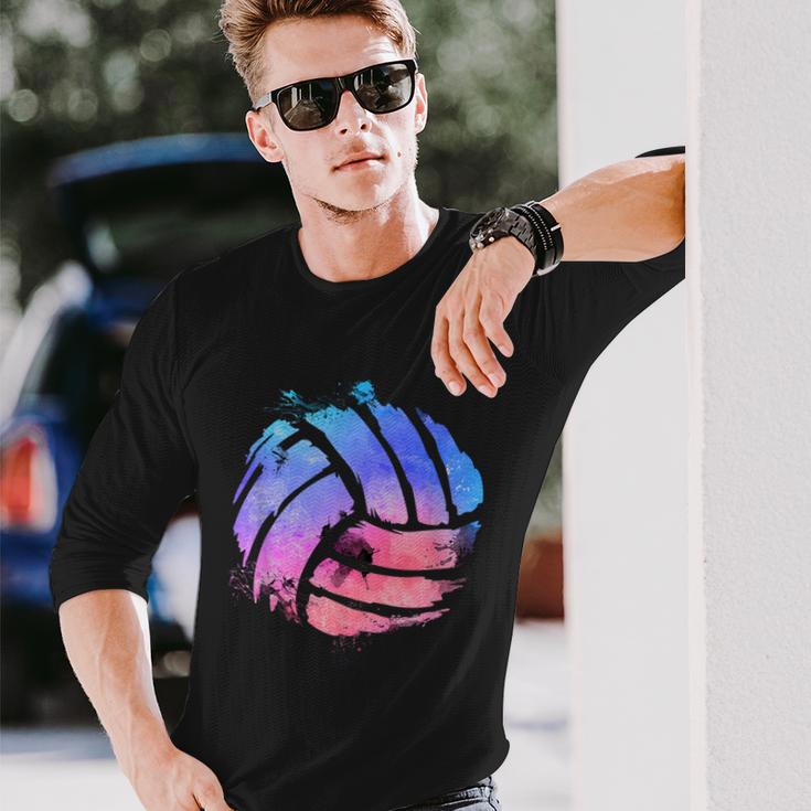 Beacholleyball Player Langarmshirts Geschenke für Ihn