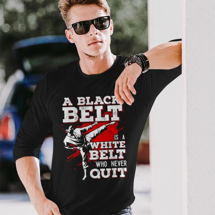 Belt Martial Arts Langarmshirts Geschenke für Ihn