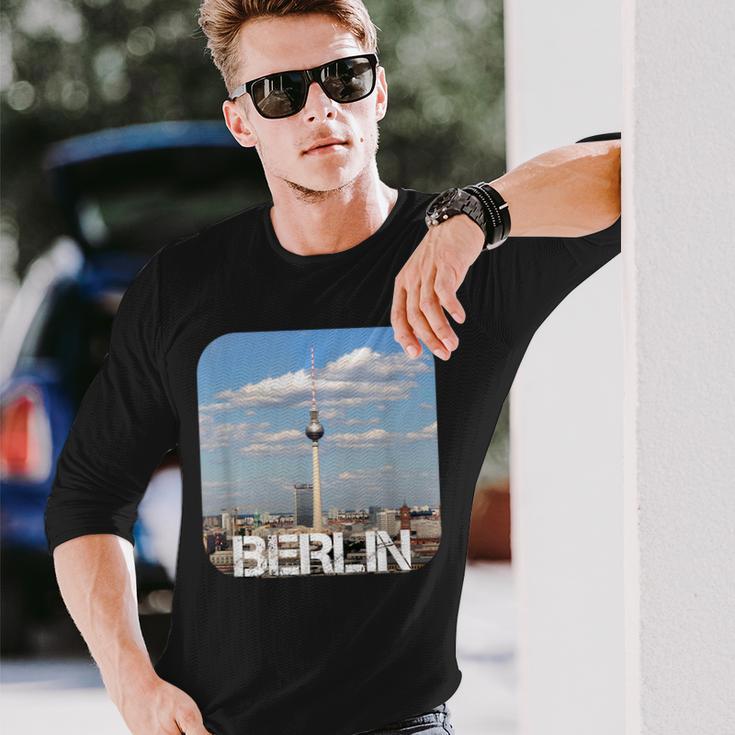 Berlin Tv Tower Langarmshirts Geschenke für Ihn