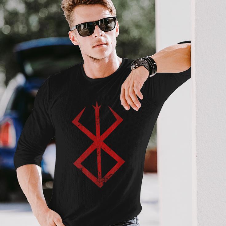 Berserk Rune Warrior Nordic Mythology Curse Berserker Langarmshirts Geschenke für Ihn