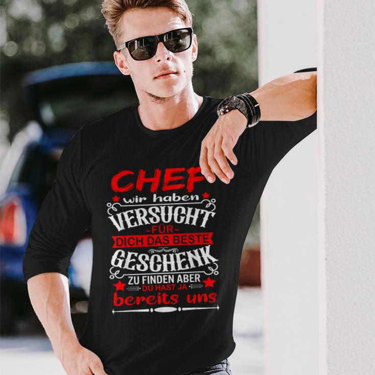 Bester Chef Für Dich Das Beste Chef Langarmshirts Geschenke für Ihn