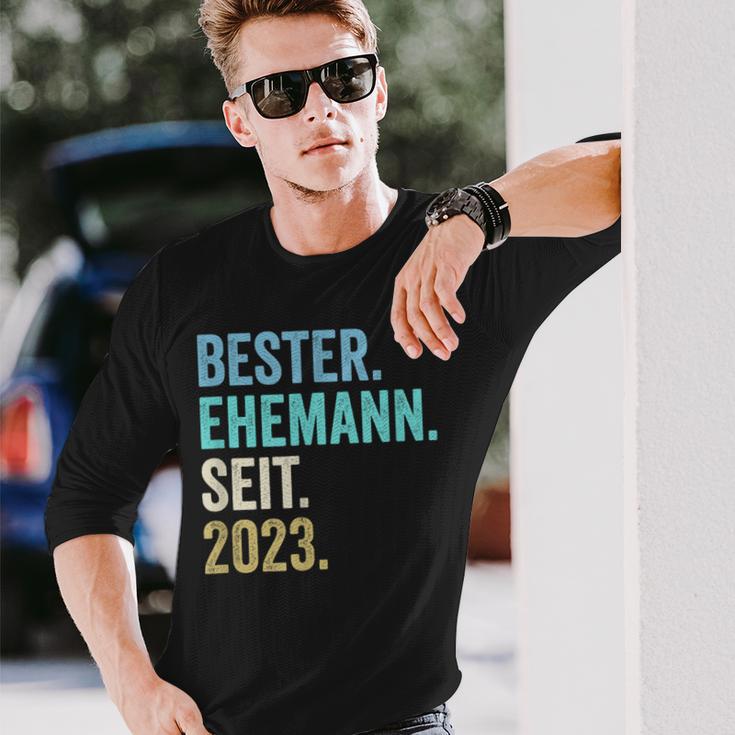 Bester Husann Seit 2023 Langarmshirts Geschenke für Ihn