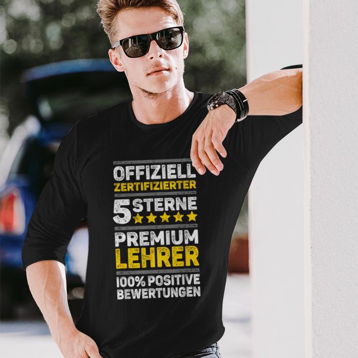 Bester Tehrerer S Langarmshirts Geschenke für Ihn