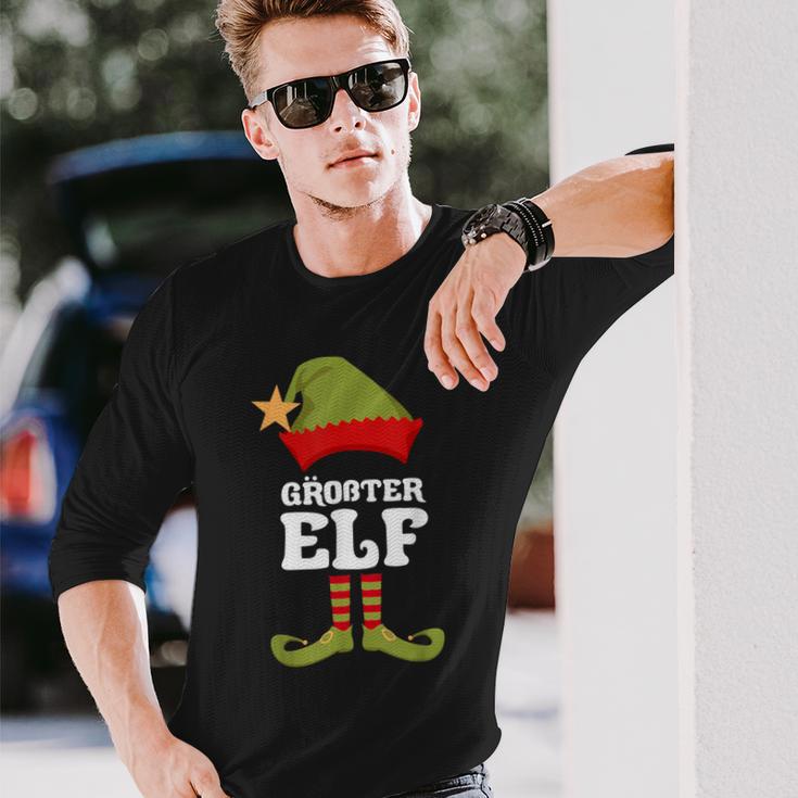 Biggest Elf Christmas Elf Christmas Langarmshirts Geschenke für Ihn