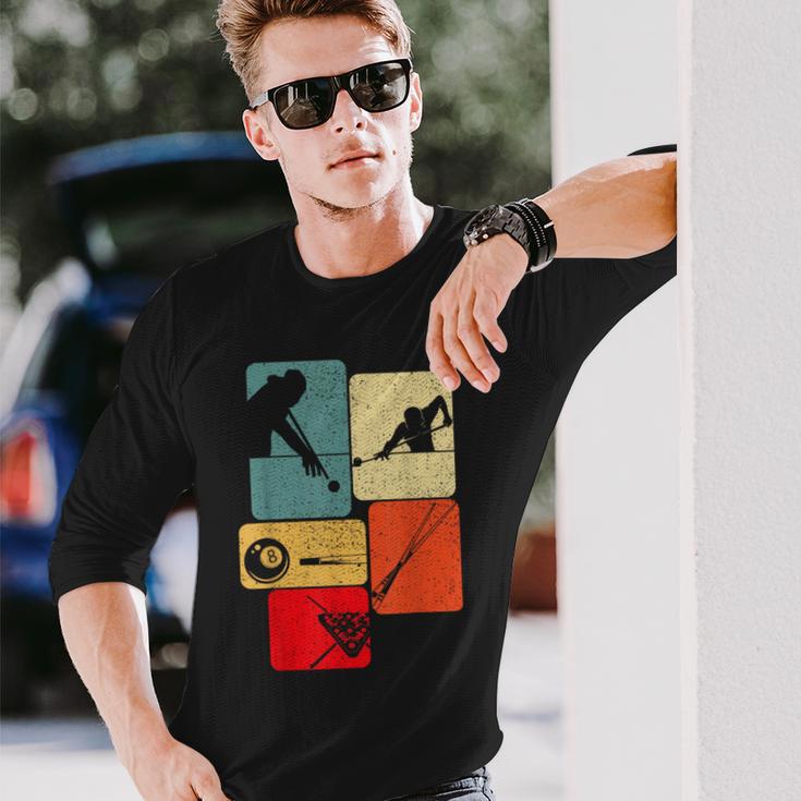 Billiard Pool Snooker Langarmshirts Geschenke für Ihn