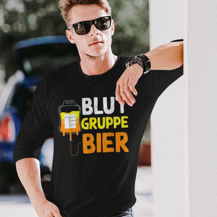 Blut Gruppe Langarmshirts Geschenke für Ihn