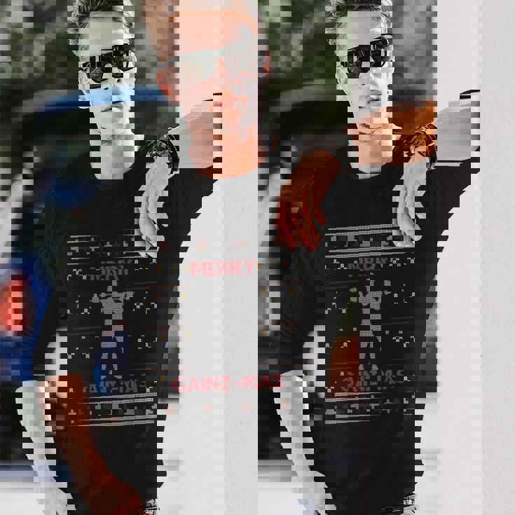 Shirt Christmas Lifting Sweaters Lifts Swole Santa Sweater Lifting