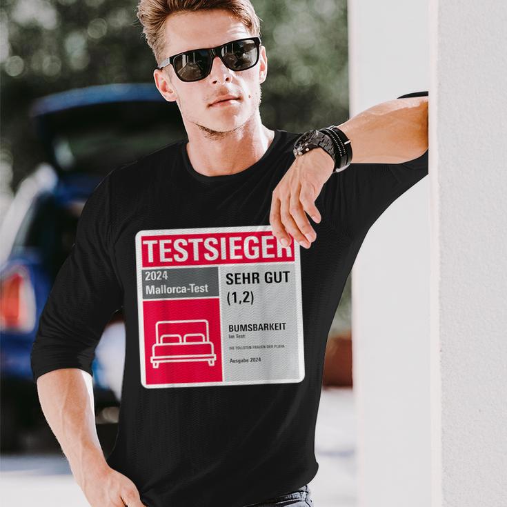 Bumsbar Test Winner 2024 Mallorca Edition Langarmshirts Geschenke für Ihn