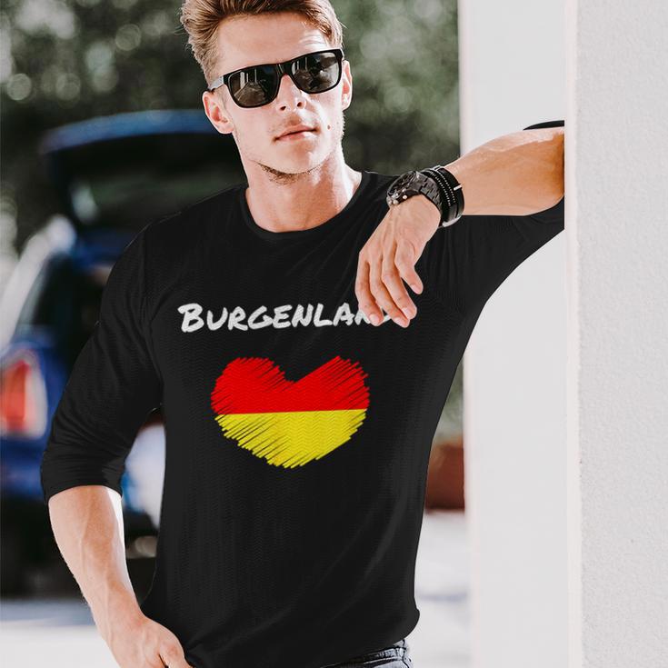 Burgenland Liebe Zum Burgenland Langarmshirts Geschenke für Ihn